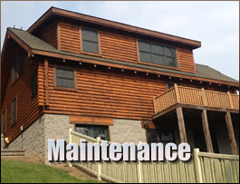  Marion, North Carolina Log Home Maintenance